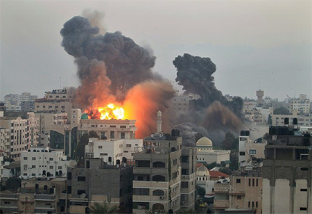 En el cuarto día de agresión israelí contra Gaza